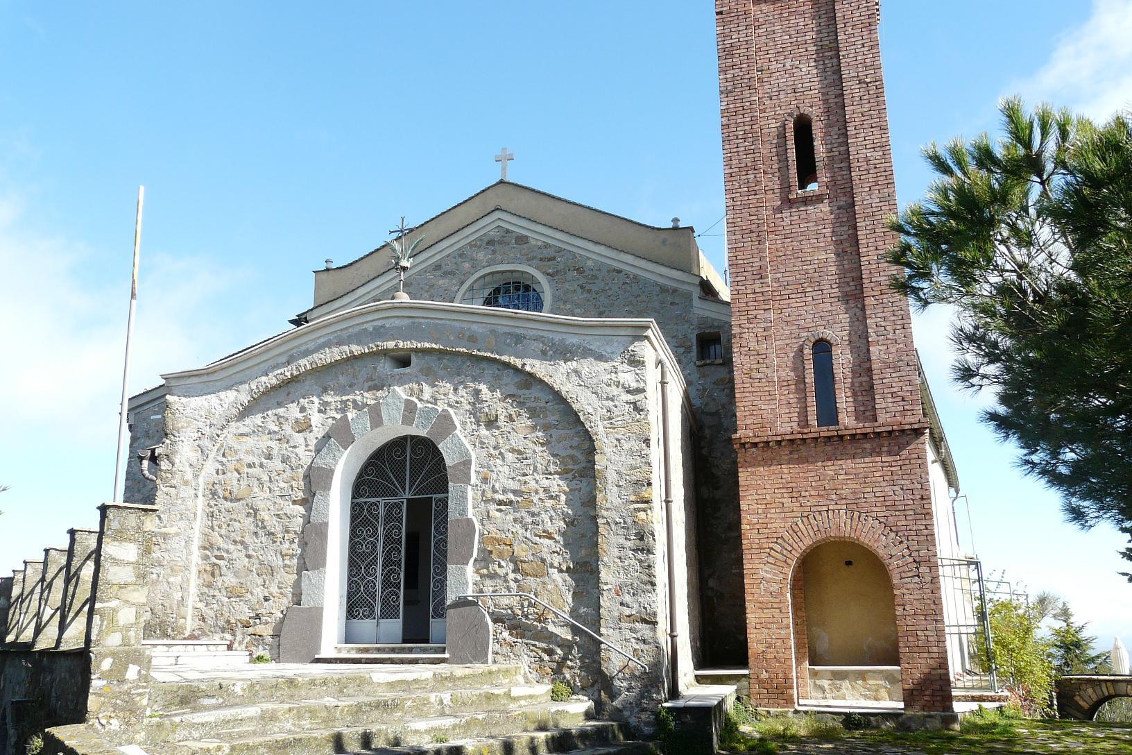 il santuario di Nostra Signora della Guardia
