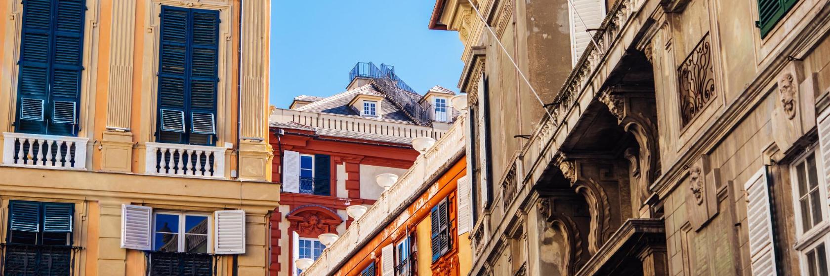 la Via Garibaldi